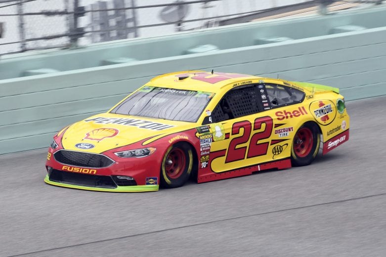 #22: Joey Logano, Team Penske, Ford Fusion Shell Pennzoil