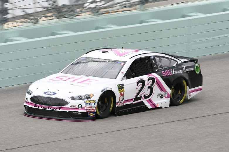 #23: J.J. Yeley, BK Racing, Ford Camry She Beverage Company