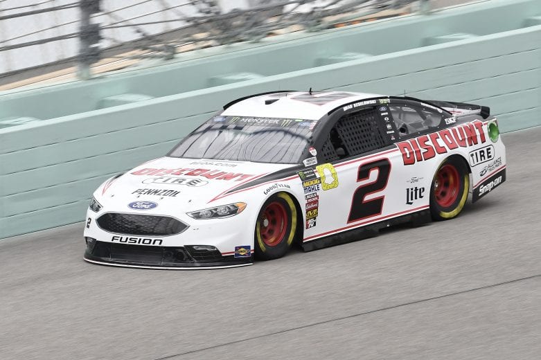 #2: Brad Keselowski, Team Penske, Ford Fusion Discount Tire