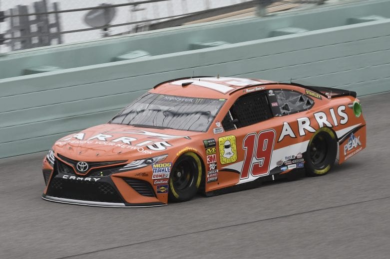 #19: Daniel Suarez, Joe Gibbs Racing, Toyota Camry ARRIS