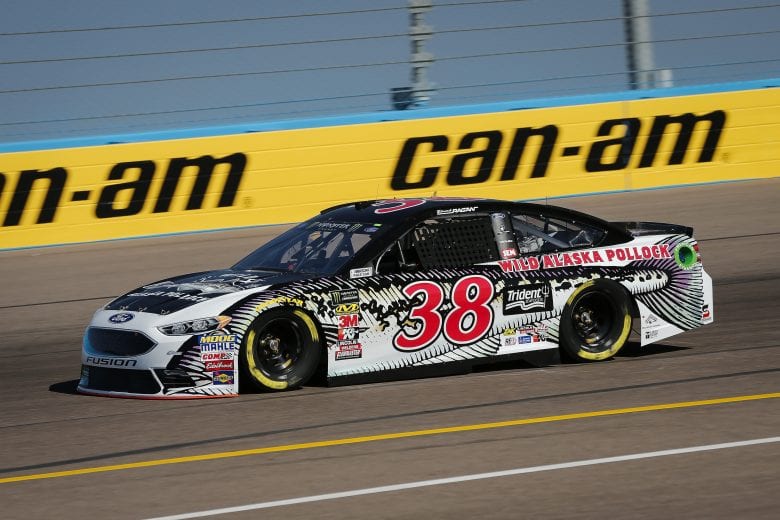 #38: David Ragan, Front Row Motorsports, Ford Fusion Trident Seafoods Wild Alaska Pollock
