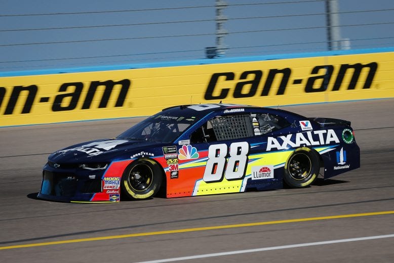 #88: Alex Bowman, Hendrick Motorsports, Chevrolet Camaro Axalta