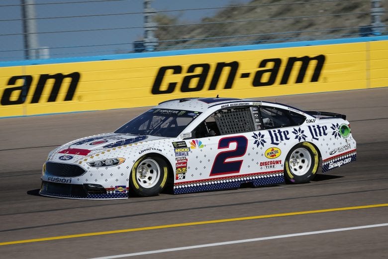 #2: Brad Keselowski, Team Penske, Ford Fusion Miller Lite