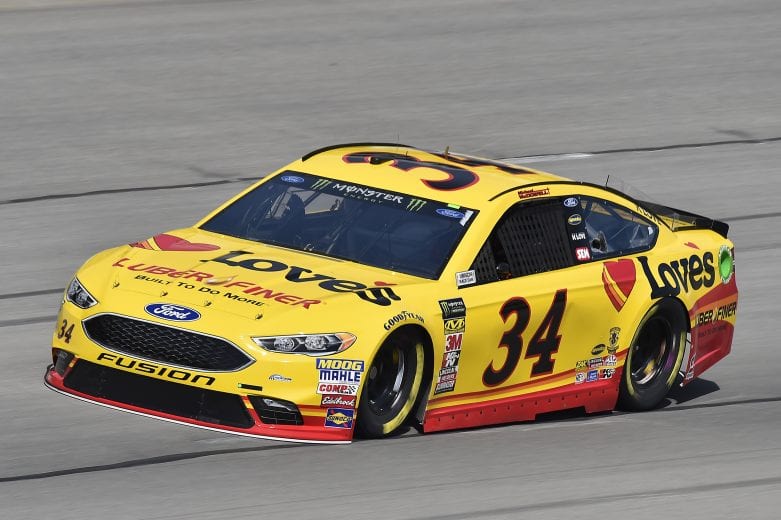 #34: Michael McDowell, Front Row Motorsports, Ford Fusion Love's/ Luber Finer