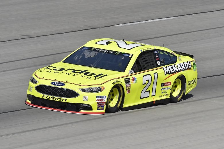 #21: Paul Menard, Wood Brothers Racing, Ford Fusion Menards / Cardell