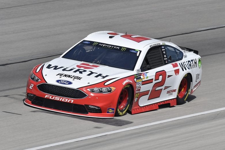 #2: Brad Keselowski, Team Penske, Ford Fusion Wurth