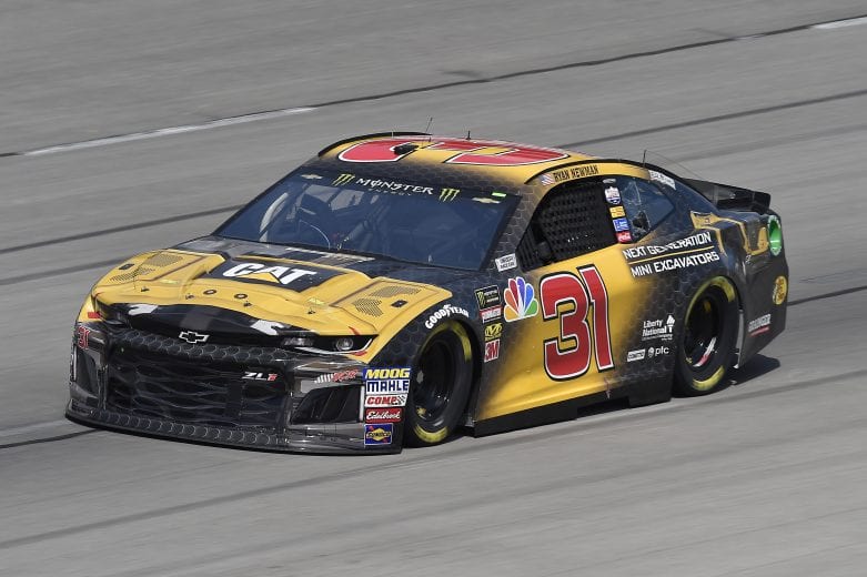 #31: Ryan Newman, Richard Childress Racing, Chevrolet Camaro Caterpillar Next Gen Excavator