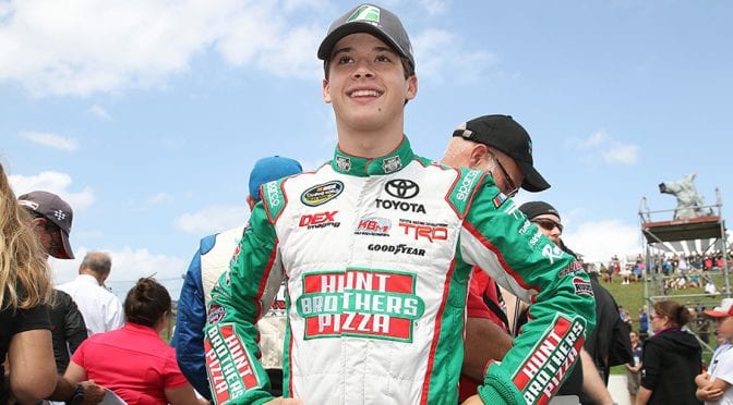 Harrison Burton to compete full-time in Truck Series in 2019 with primary sponsor Safelite