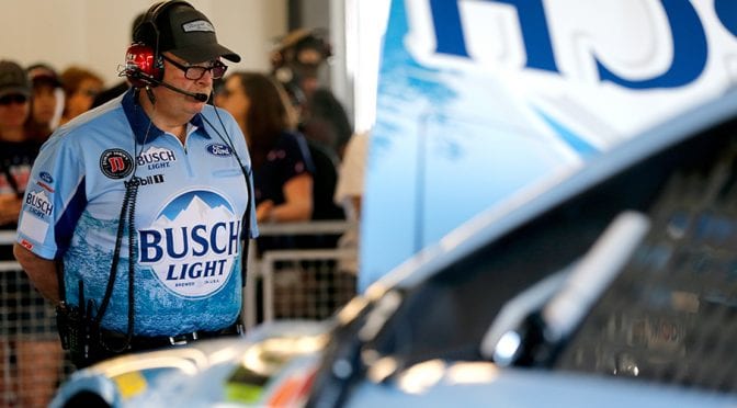 Featured image for Gibson looks to keep Harvick on course for a championship