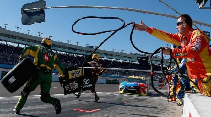 Featured image for Kyle Busch to have first pit stall in Homestead-Miami — not pole-winner Hamlin