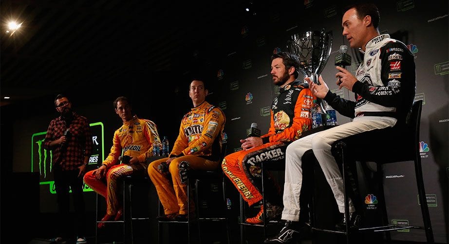 The Championship 4 looking on at Media Day