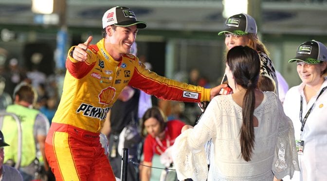 Featured Image for NASCAR stars congratulate Joey Logano on championship win