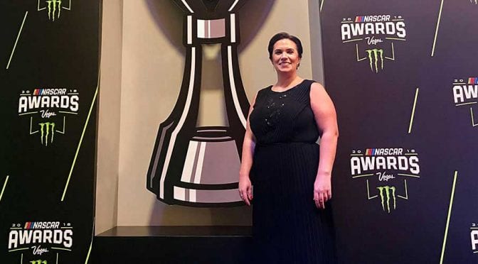 Fan who traveled all season to watch NASCAR takes Vegas ‘victory lap’