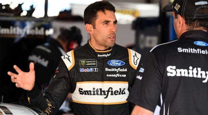 Aric Almirola says he, Joey Logano have discussed Texas incident