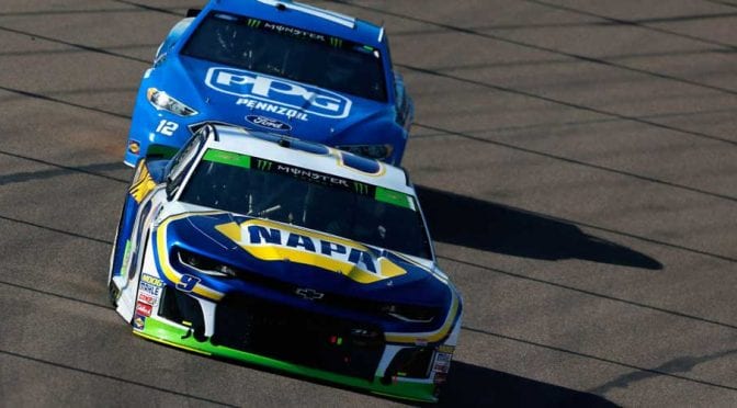 Chase Elliott, Kyle Busch win stages as playoff drama heats up in Phoenix