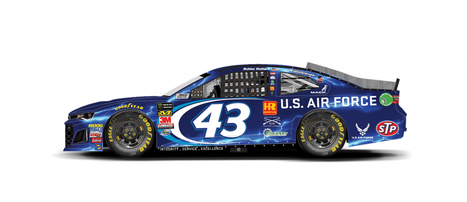 43bubba Wallace 2018 Usairforce Phoenix Playoffs 1200x520