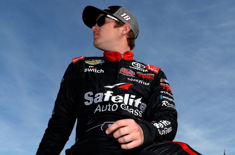 FORT WORTH, TX - NOVEMBER 02: Noah Gragson, driver of the #18 Safelite AutoGlass Toyota, sits on the grid during qualifying for the NASCAR Camping World Truck Series JAG Metals 350 at Texas Motor Speedway on November 2, 2018 in Fort Worth, Texas. (Photo by Robert Laberge/Getty Images) | Getty Images