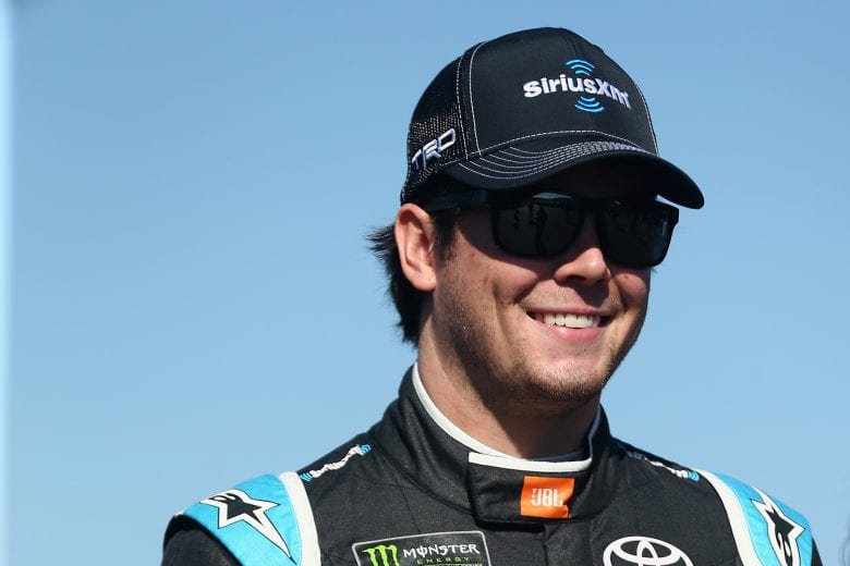 PHOENIX, AZ - NOVEMBER 09: Erik Jones, driver of the #20 Sirius XM Toyota, looks on during practice for the Monster Energy NASCAR Cup Series Can-Am 500 at ISM Raceway on November 9, 2018 in Phoenix, Arizona. (Photo by Sarah Crabill/Getty Images) | Getty Images