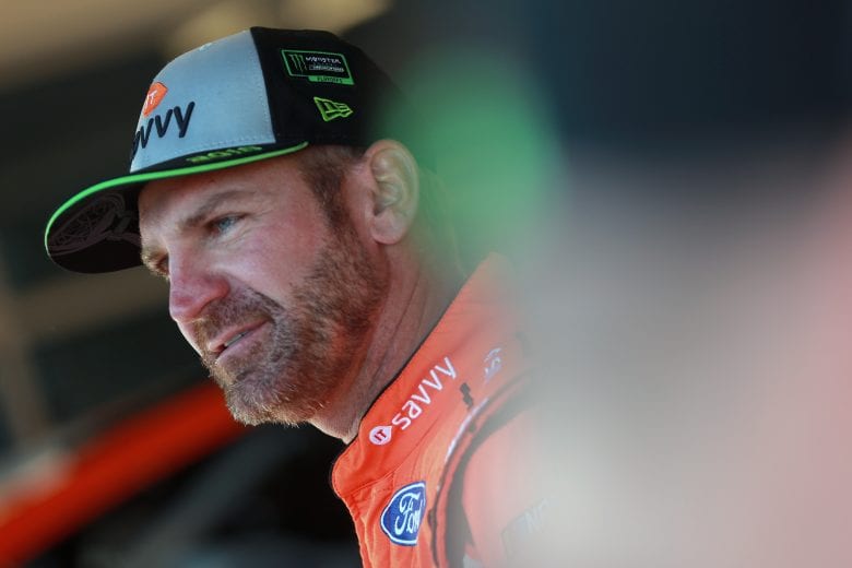 PHOENIX, AZ - NOVEMBER 10:  Clint Bowyer, driver of the #14 ITsavvy Ford, stands in the garage area during practice for the Monster Energy NASCAR Cup Series Can-Am 500 at ISM Raceway on November 10, 2018 in Phoenix, Arizona.  (Photo by Sean Gardner/Getty Images) | Getty Images