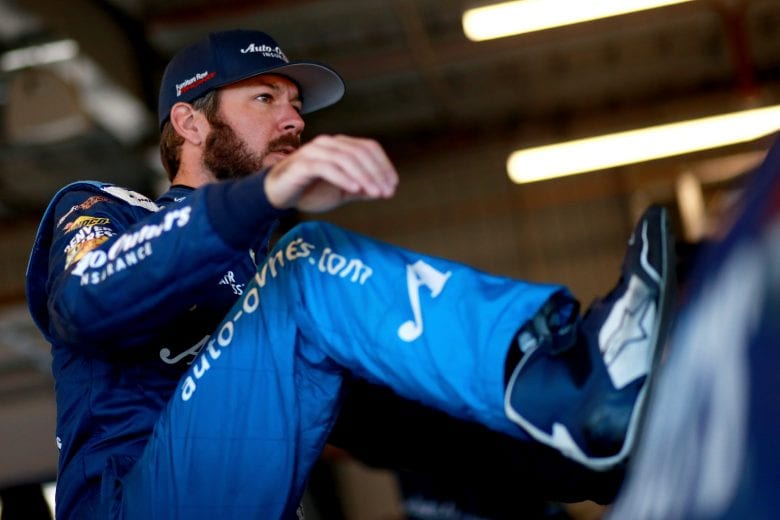 PHOENIX, AZ - NOVEMBER 10:  Martin Truex Jr., driver of the #78 Auto-Owners Insurance Toyota, climbs into his car during practice for the Monster Energy NASCAR Cup Series Can-Am 500 at ISM Raceway on November 10, 2018 in Phoenix, Arizona.  (Photo by Sean Gardner/Getty Images) | Getty Images