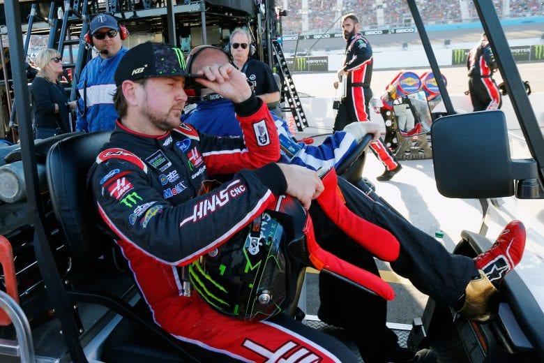 PHOENIX, AZ - NOVEMBER 11:  Kurt Busch, driver of the #41 Haas Automation/Monster Energy Ford, is escorted to the infield care center following an on-track incident during the Monster Energy NASCAR Cup Series Can-Am 500 at ISM Raceway on November 11, 2018 in Phoenix, Arizona.  (Photo by Jonathan Ferrey/Getty Images) | Getty Images