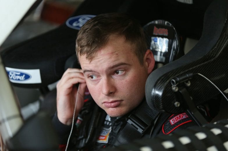 HOMESTEAD, FL - NOVEMBER 16:  Cole Custer, driver of the #00 Haas Automation Ford, sic in the garage area during practice for the NASCAR XFINITY Series Ford EcoBoost 300 at Homestead-Miami Speedway on November 16, 2018 in Homestead, Florida.  (Photo by Matt Sullivan/Getty Images) | Getty Images