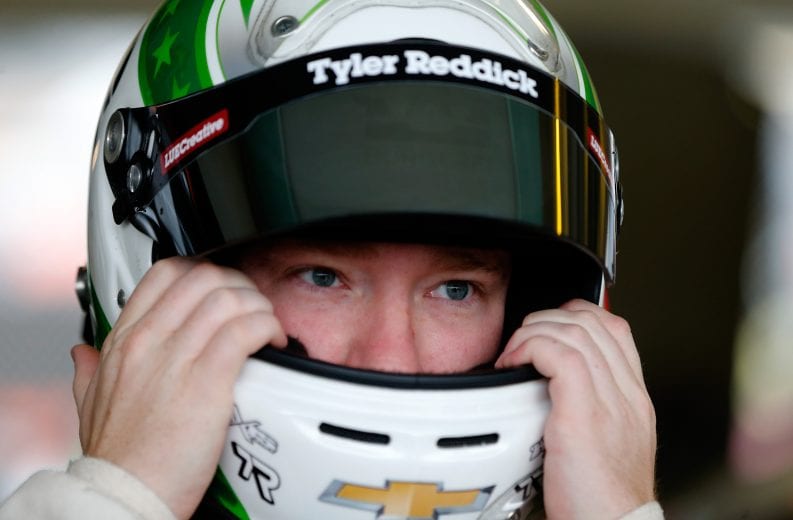 HOMESTEAD, FL - NOVEMBER 16:  Tyler Reddick, driver of the #9 BurgerFi Chevrolet, sits in his car during practice for the NASCAR XFINITY Series Ford EcoBoost 300 at Homestead-Miami Speedway on November 16, 2018 in Homestead, Florida.  (Photo by Brian Lawdermilk/Getty Images) | Getty Images