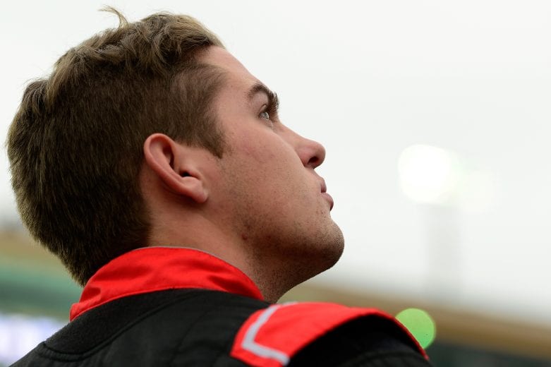HOMESTEAD, FL - NOVEMBER 16:  Noah Gragson, driver of the #18 Safelite AutoGlass Toyota, looks on during qualifying for the NASCAR Camping World Truck Series Ford EcoBoost 200 at Homestead-Miami Speedway on November 16, 2018 in Homestead, Florida.  (Photo by Robert Laberge/Getty Images) | Getty Images
