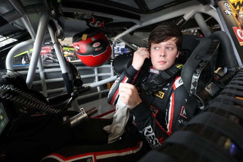 FORT WORTH, TX - APRIL 06: Erik Jones, driver of the #20 Reser's Toyota, sits in his car during practice for the Monster Energy NASCAR Cup Series O'Reilly Auto Parts 500 at Texas Motor Speedway on April 6, 2018 in Fort Worth, Texas. (Photo by Chris Graythen/Getty Images) | Getty Images