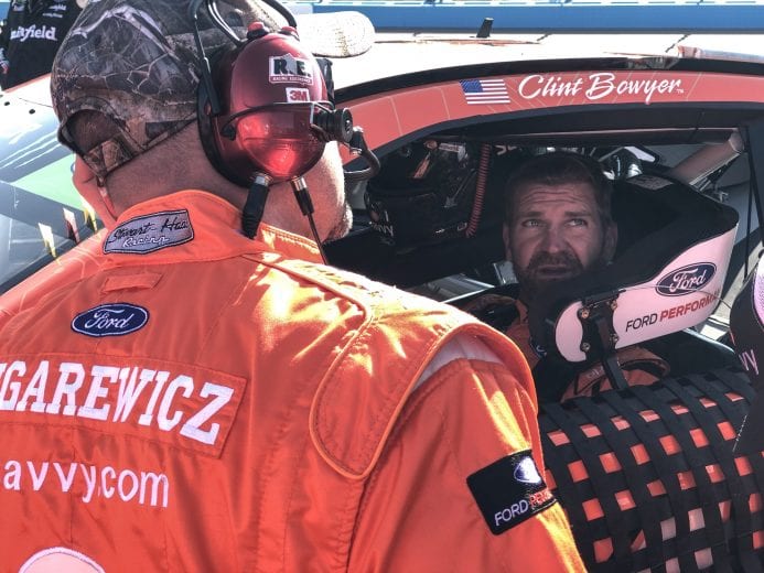 Clint Bowyer Mike Bugarewicz