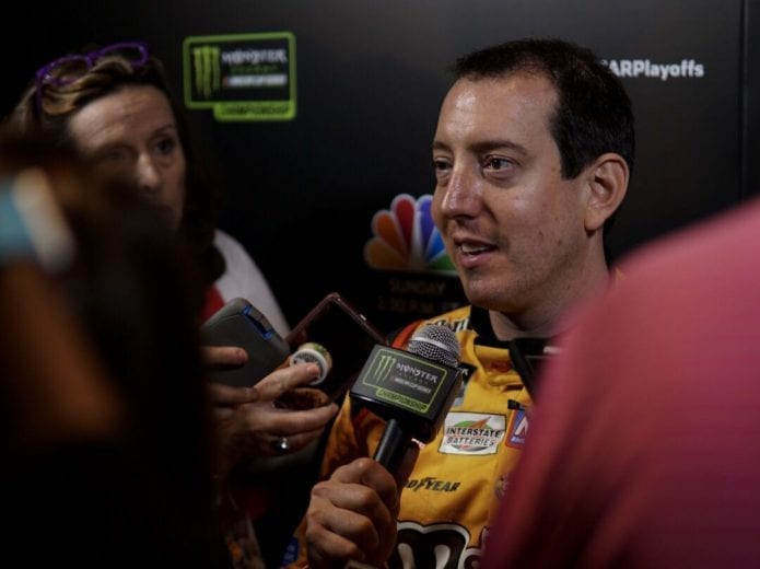 Kyle Busch at Championship 4 Media Day