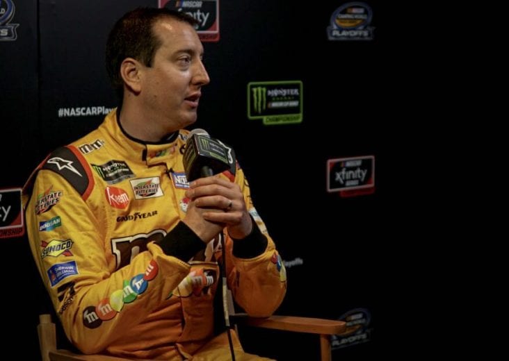 Kyle Busch at Championship 4 Media Day