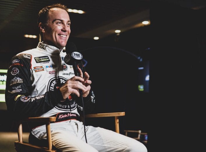 Kevin Harvick at Championship 4 Media Day