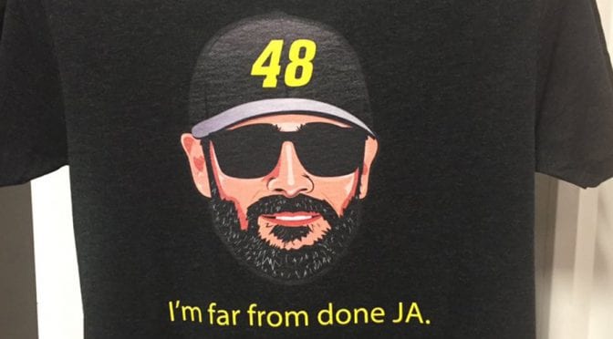 Featured image for Q&A with Jimmie Johnson on the greatest t-shirt ever