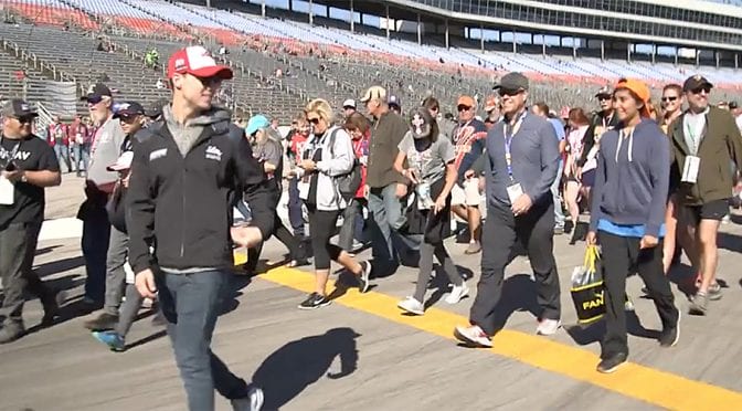 Featured image for Fans take a lap at Texas Motor Speedway in Fitness Challenge Powered by Lilly Diabetes
