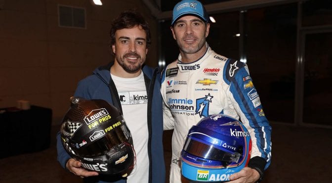 Featured Image for Johnson on Alonso: ‘I’d love to have him in NASCAR’