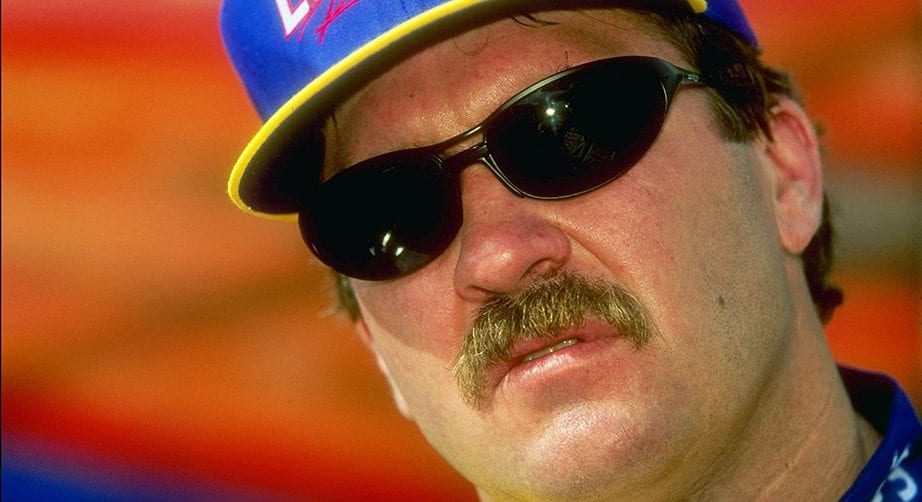 Mike Skinner looks on at Daytona in 1997.
