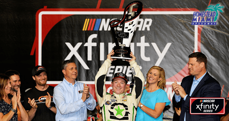 xfinity race on radio