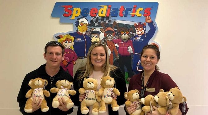 Giving back: The NASCAR Foundation’s ‘bear brigade’ brings smiles to kids across country