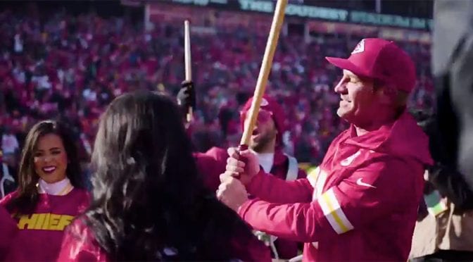 Clint Bowyer revs up Kansas City Chiefs’ pregame tradition