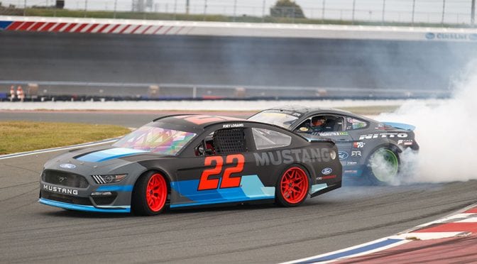 Behind the scenes of 2019 Ford Mustang video shoot