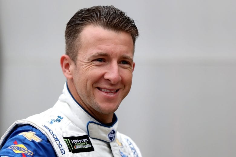 INDIANAPOLIS, IN - SEPTEMBER 09: AJ Allmendinger, driver of the #47 Kroger ClickList Chevrolet, during the Monster Energy NASCAR Cup Series Big Machine Vodka 400 at the Brickyard at Indianapolis Motor Speedway on September 9, 2018 in Indianapolis, Indiana. (Photo by Sean Gardner/Getty Images) | Getty Images
