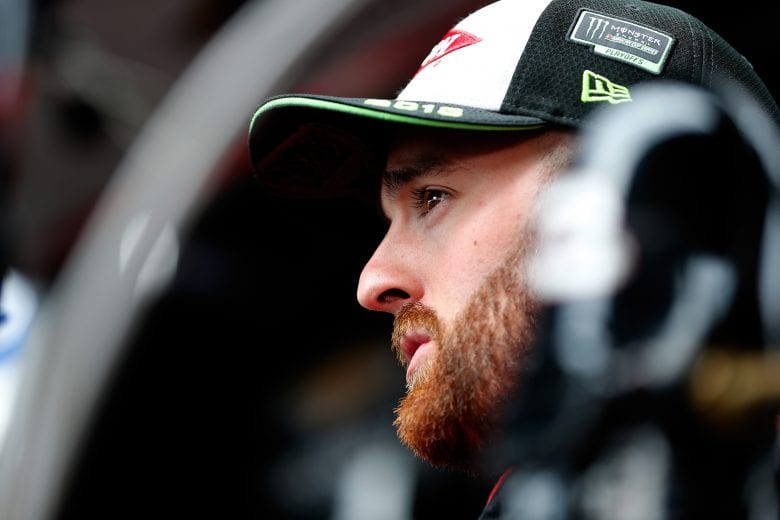 RICHMOND, VA - SEPTEMBER 21: Austin Dillon, driver of the #3 Dow VORASURF Chevrolet, stands in the garage area during practice for the Monster Energy NASCAR Cup Series Federated Auto Parts 400 at Richmond Raceway on September 21, 2018 in Richmond, Virginia. (Photo by Brian Lawdermilk/Getty Images) | Getty Images