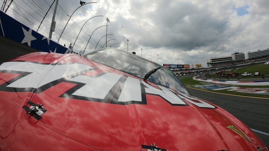 CHARLOTTE, NC - SEPTEMBER 30:  Kurt Busch, driver of the #41 Haas Automation/Monster Energy Ford, leads the field at the start of the Monster Energy NASCAR Cup Series Bank of America Roval 400 at Charlotte Motor Speedway on September 30, 2018 in Charlotte, North Carolina.  (Photo by Chris Graythen/Getty Images) | Getty Images