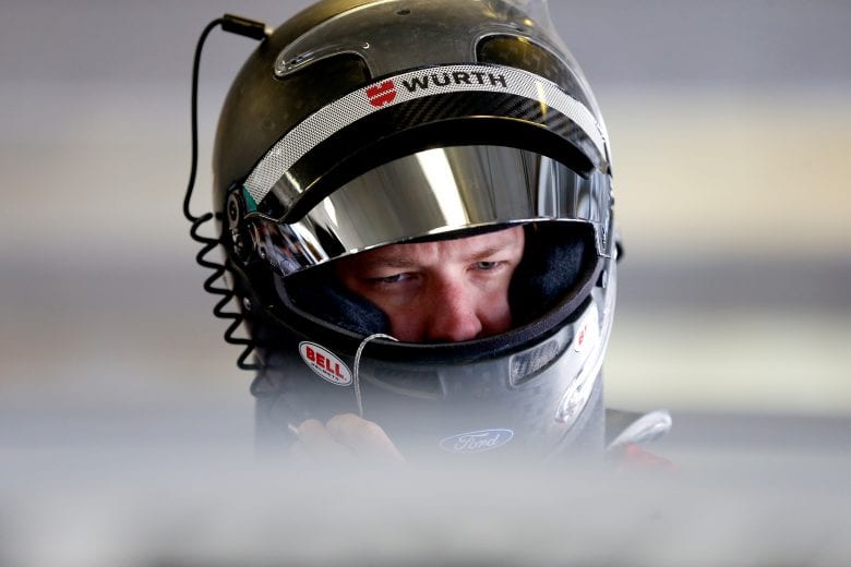 FORT WORTH, TX - NOVEMBER 03: Brad Keselowski, driver of the #2 Wurth Ford, prepares to climb into his car during practice for the Monster Energy NASCAR Cup Series AAA Texas 500 at Texas Motor Speedway on November 3, 2018 in Fort Worth, Texas. (Photo by Brian Lawdermilk/Getty Images) | Getty Images