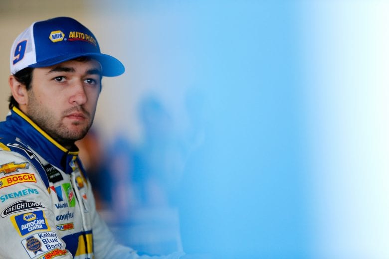 PHOENIX, AZ - NOVEMBER 09: Chase Elliott, driver of the #9 NAPA Auto Parts Chevrolet, stands in the garage area during practice for the Monster Energy NASCAR Cup Series Can-Am 500 at ISM Raceway on November 9, 2018 in Phoenix, Arizona. (Photo by Jonathan Ferrey/Getty Images) | Getty Images