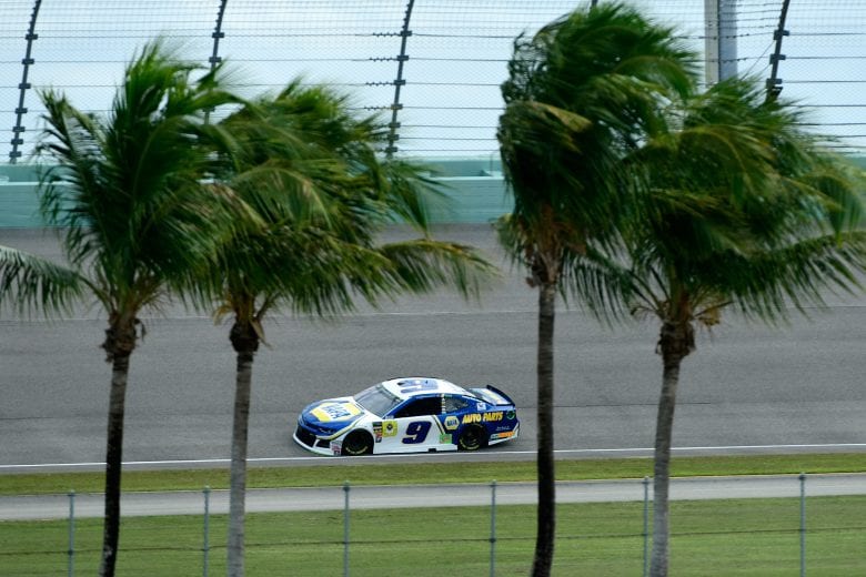 HOMESTEAD, FL - NOVEMBER 17:  Chase Elliott, driver of the #9 NAPA Auto Parts Chevrolet, during practice for the Monster Energy NASCAR Cup Series Ford EcoBoost 400 at Homestead-Miami Speedway on November 17, 2018 in Homestead, Florida.  (Photo by Robert Laberge/Getty Images) | Getty Images