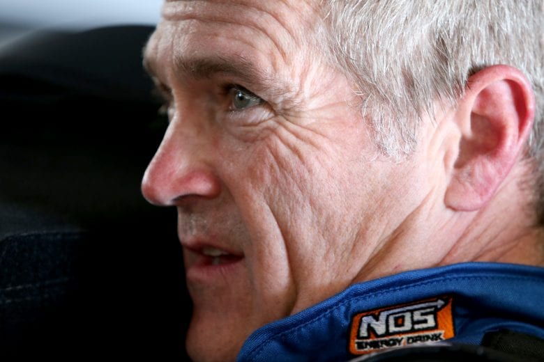 DAYTONA BEACH, FL - FEBRUARY 19: Bobby Labonte, driver of the #32 C&J Energy Services Ford, sits in his car during practice for the NASCAR Sprint Cup Series Daytona 500 at Daytona International Speedway on February 19, 2016 in Daytona Beach, Florida. (Photo by Sean Gardner/Getty Images) | Getty Images
