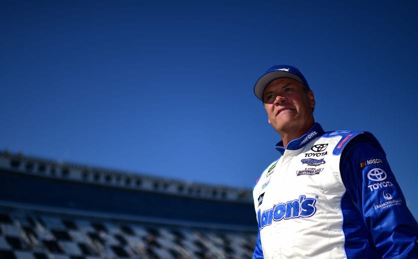 DAYTONA BEACH, FL - FEBRUARY 19: Michael Waltrip, driver of the #15 Aaron's Toyota, during qualifying for the Monster Energy NASCAR Cup Series 59th Annual DAYTONA 500 at Daytona International Speedway on February 19, 2017 in Daytona Beach, Florida. (Photo by Jared C. Tilton/Getty Images) | Getty Images