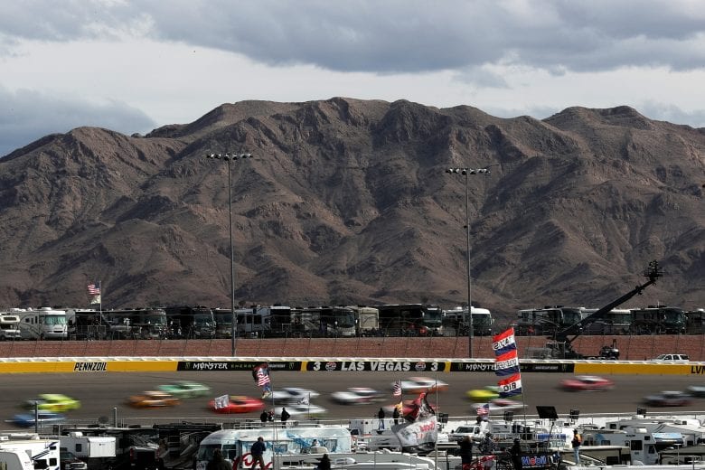 LAS VEGAS, NV - MARCH 03:  General view during the NASCAR Xfinity Series Boyd Gaming 300 at Las Vegas Motor Speedway on March 3, 2018 in Las Vegas, Nevada.  (Photo by Sean Gardner/Getty Images) | Getty Images